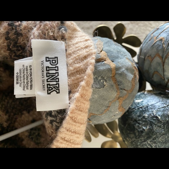 NWOT- PINK Victoria Secret Knit Sweater - Picture 3 of 3